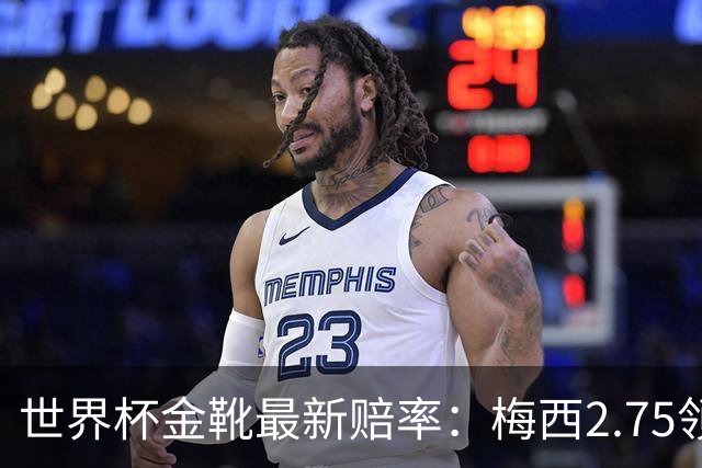 世界杯金靴最新赔率：梅西2.75领跑，姆巴佩第2登贝莱第3，C罗第7